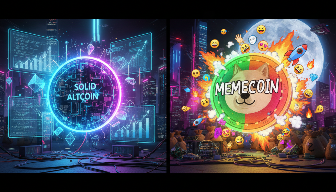 Altcoins-Memecoins